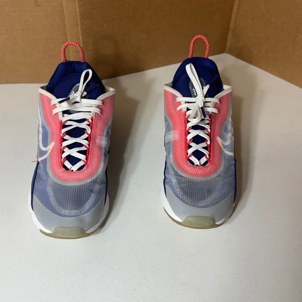 Nike Air Max 2090‎ Sneakers Mens Size 7.5 Blue Pink Running Shoes